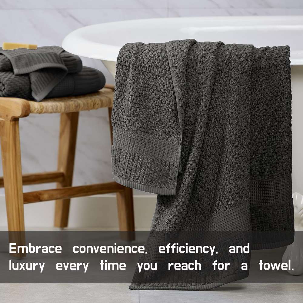 6-Piece Quick Dry Towels: image 4