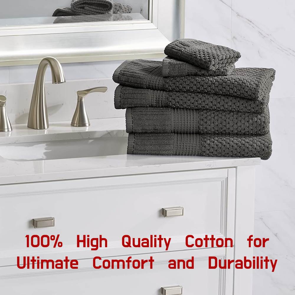 6-Piece Quick Dry Towels: image 5